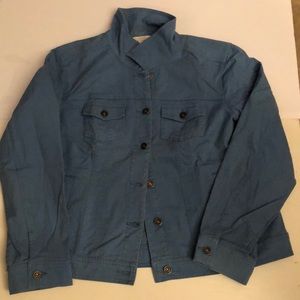 Christopher & Banks cerulean denim jacket XL
